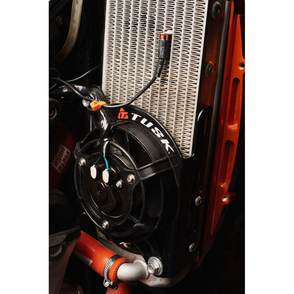 Tusk Digital Radiator Fan Kit - Husqvarna FE 250 2014–2016