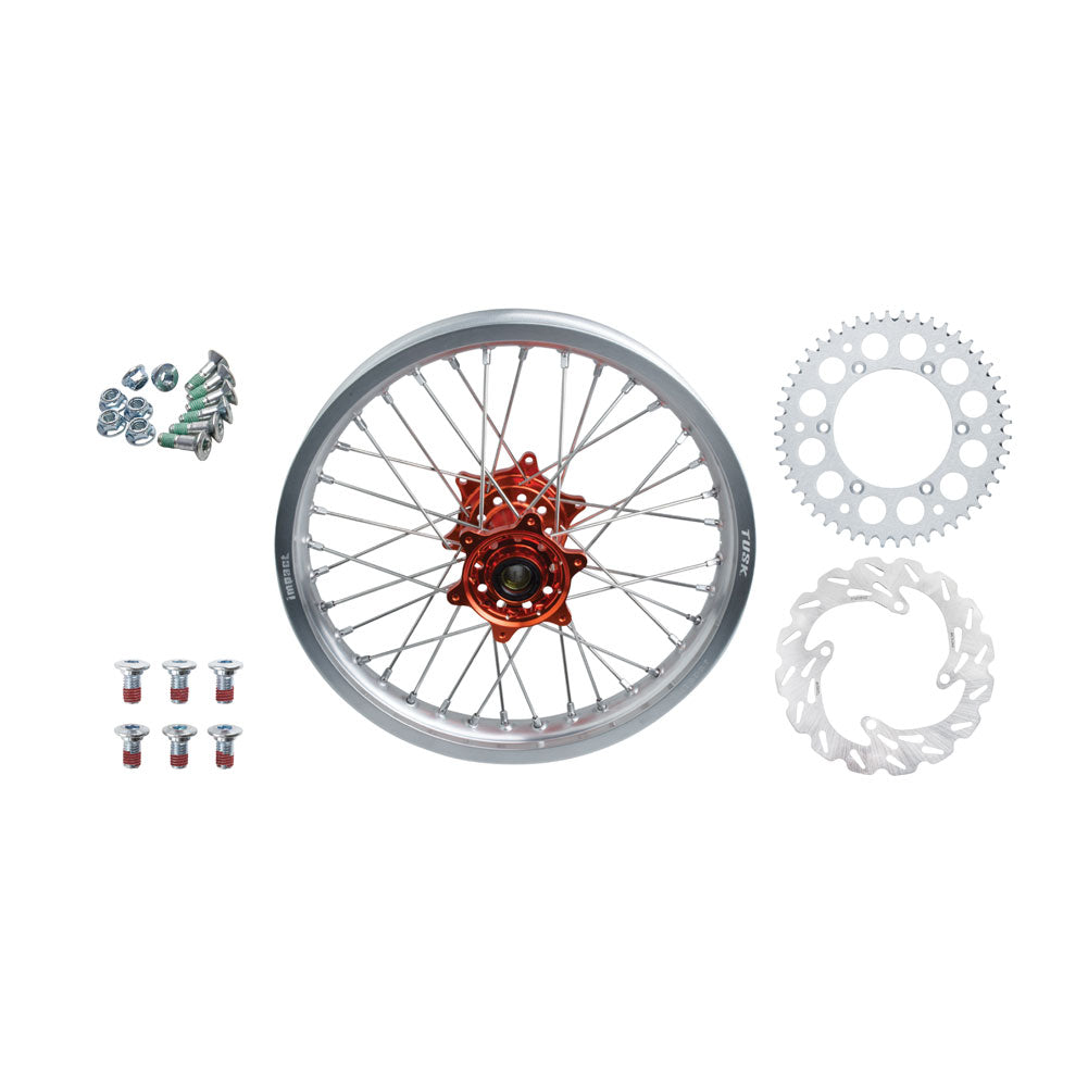 Tusk Impact Complete Rear Wheel Package Husqvarna FC 450 2014-2025