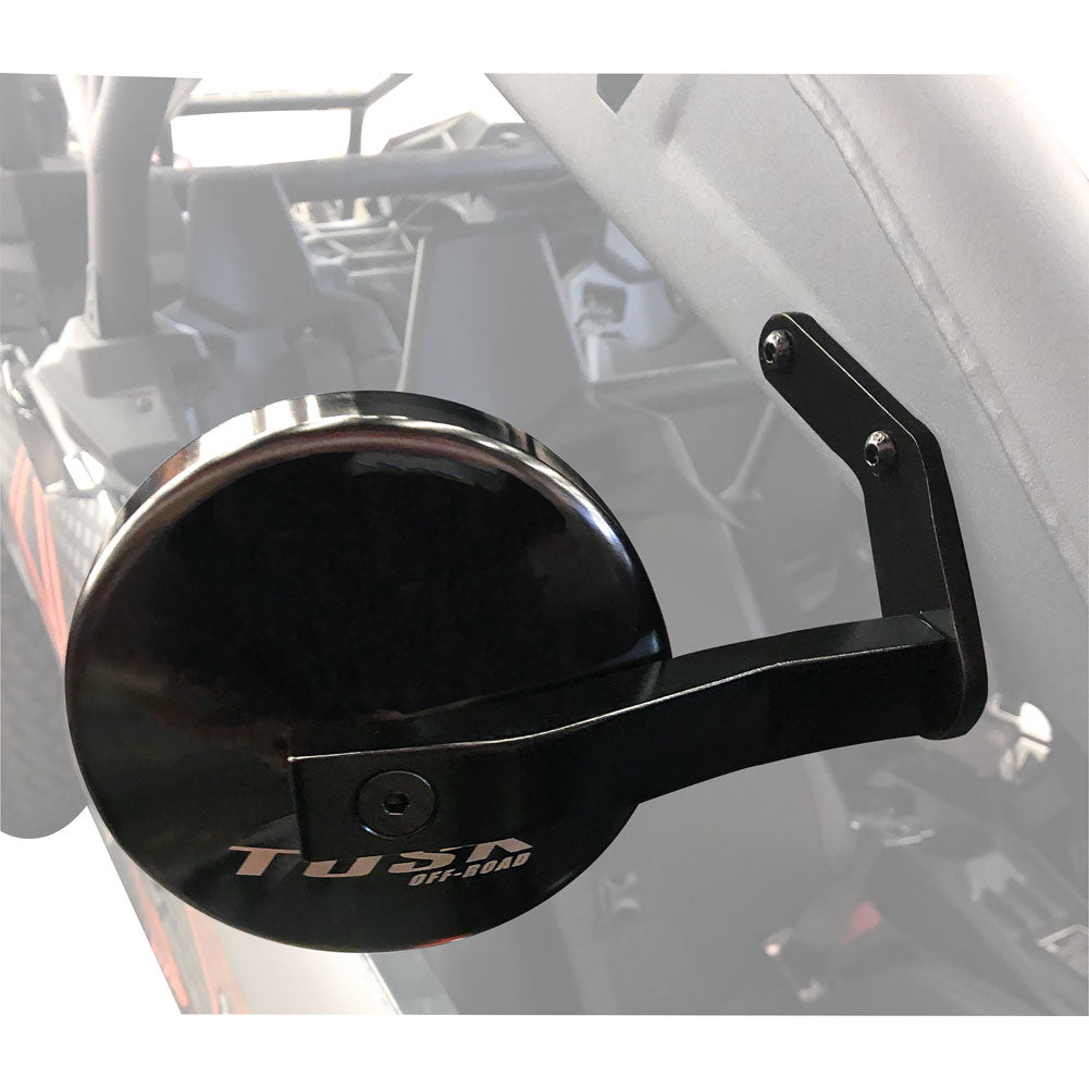 Tusk Alloy UTV Mirror Kit w/A-Pillar Mounts Can-Am Maverick X3 900 HO 64 Inch 2017-2026