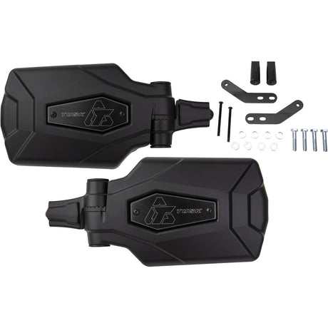 Tusk Pivot Folding UTV Mirror Kit w/ A-Pillar Mounts for Kawasaki Teryx KRX 1000