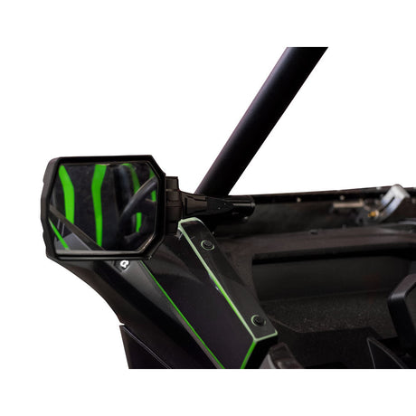 Tusk Pivot Folding UTV Mirror Kit w/ A-Pillar Mounts for Kawasaki Teryx KRX 1000