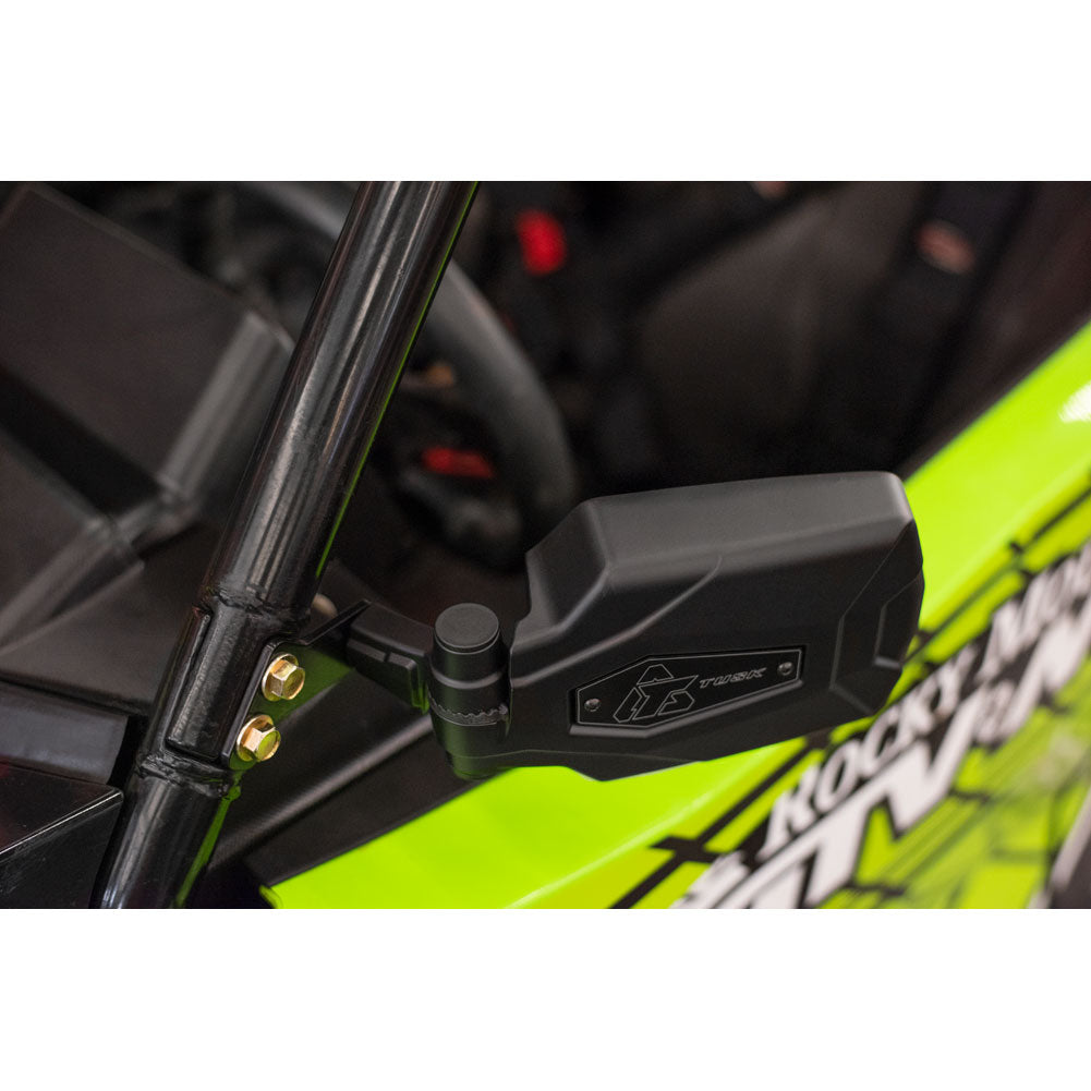 Tusk Pivot Folding UTV Mirror Kit w/A-pillar Mounts Tracker XTR 2020