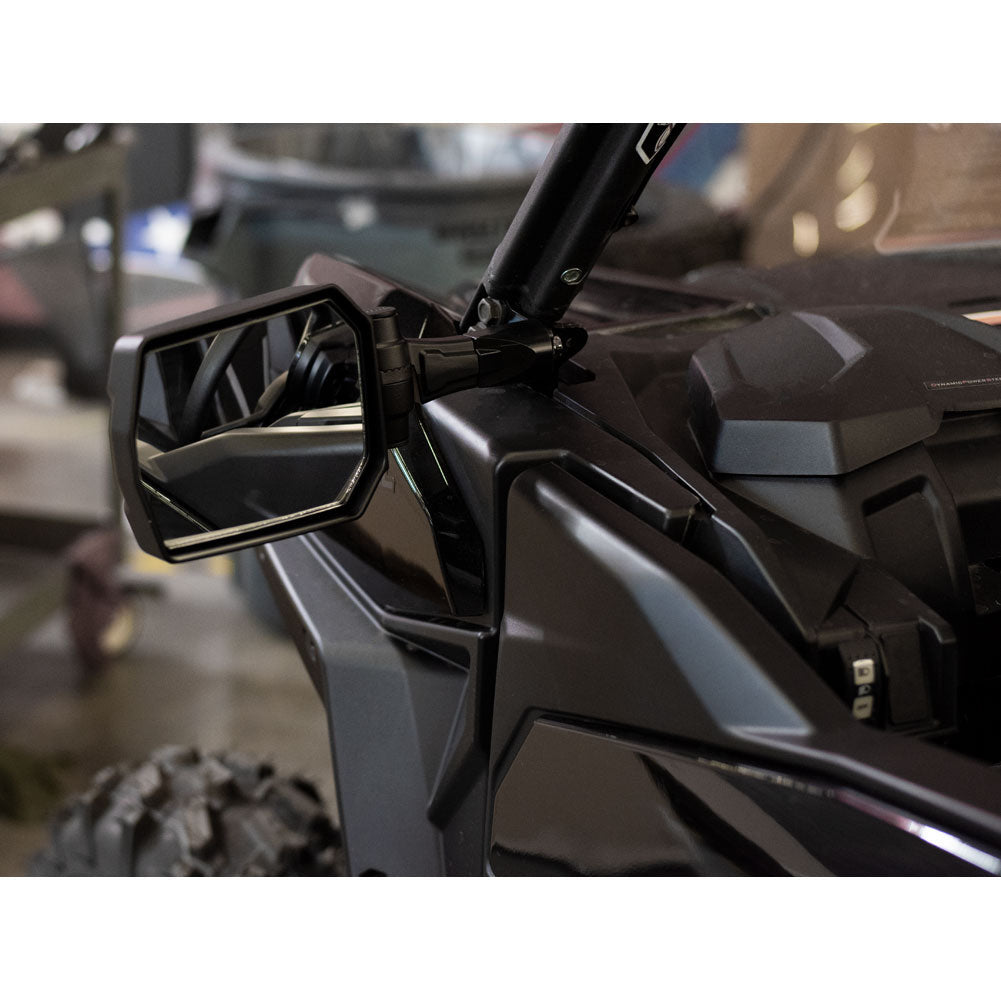 Tusk Pivot Folding UTV Mirror Kit w/A-pillar Mounts Can-Am Commander 2021-2026