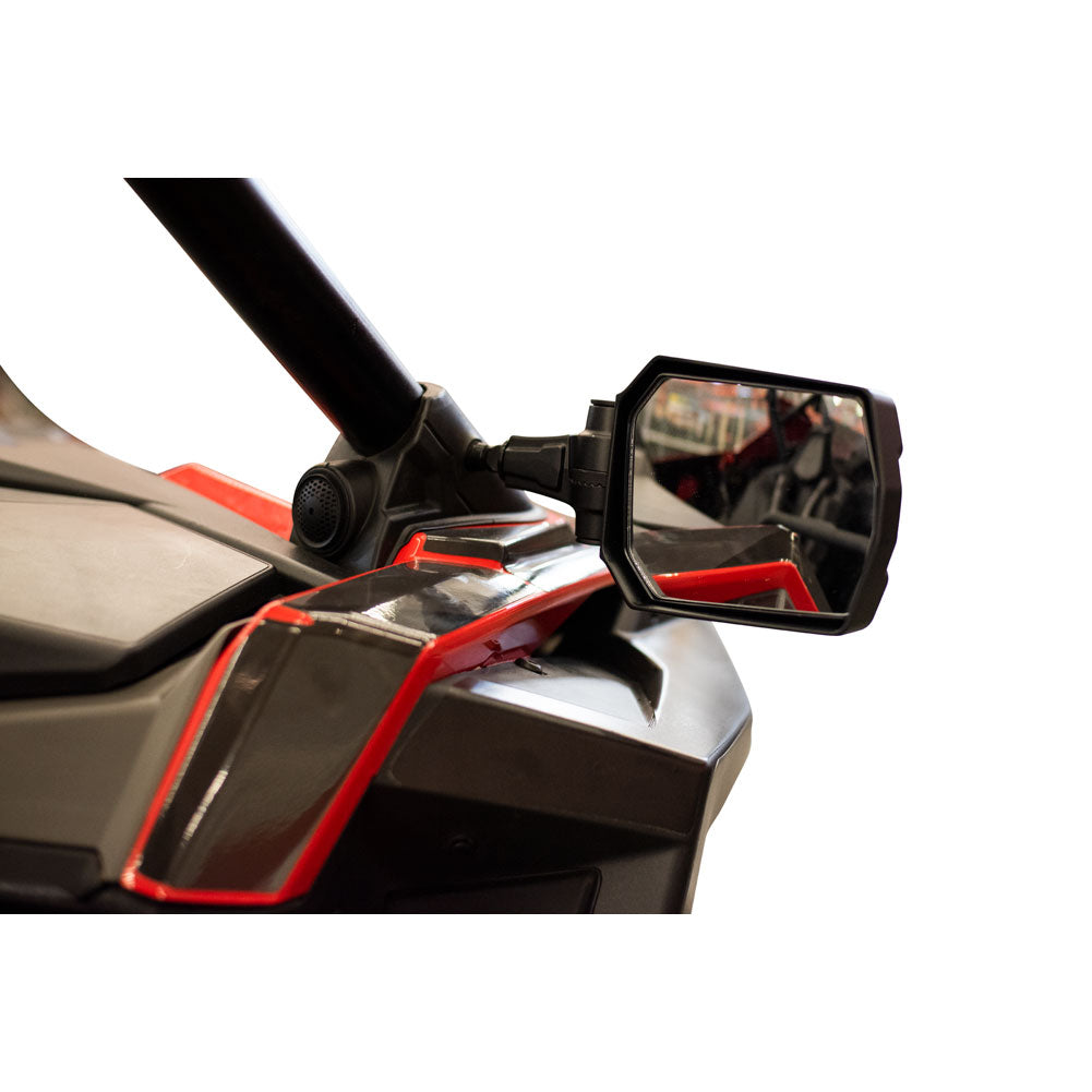 Tusk Pivot Folding UTV Mirror Kit w/A-pillar Mounts Polaris RZR 2020-2025