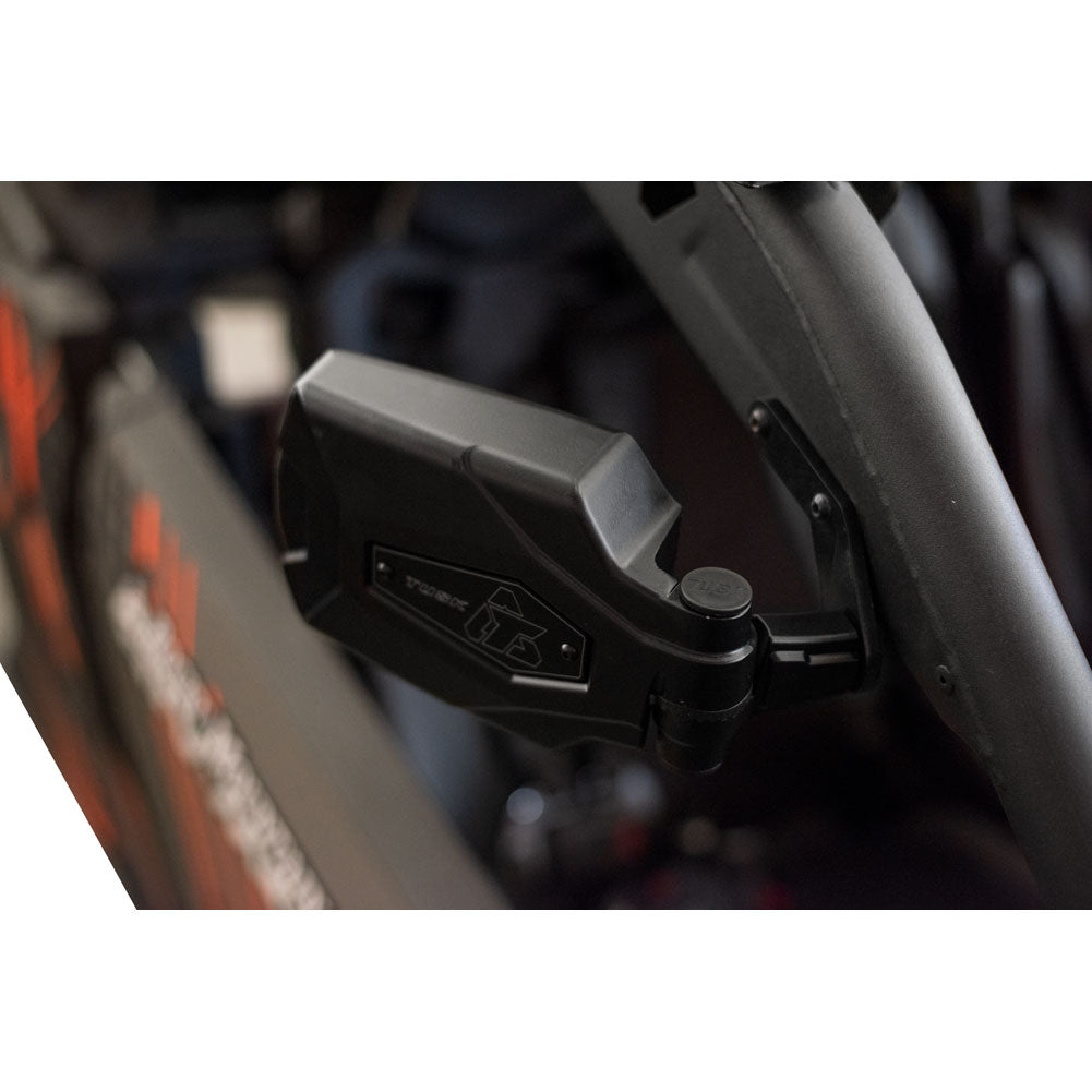Tusk Pivot Folding UTV Mirror Kit w/A-pillar Mounts Can-Am Maverick 2017-2026