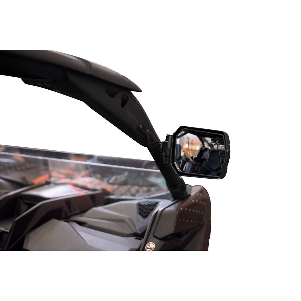 Tusk Pivot Folding UTV Mirror Kit w/A-pillar Mounts Can-Am Maverick 2017-2026