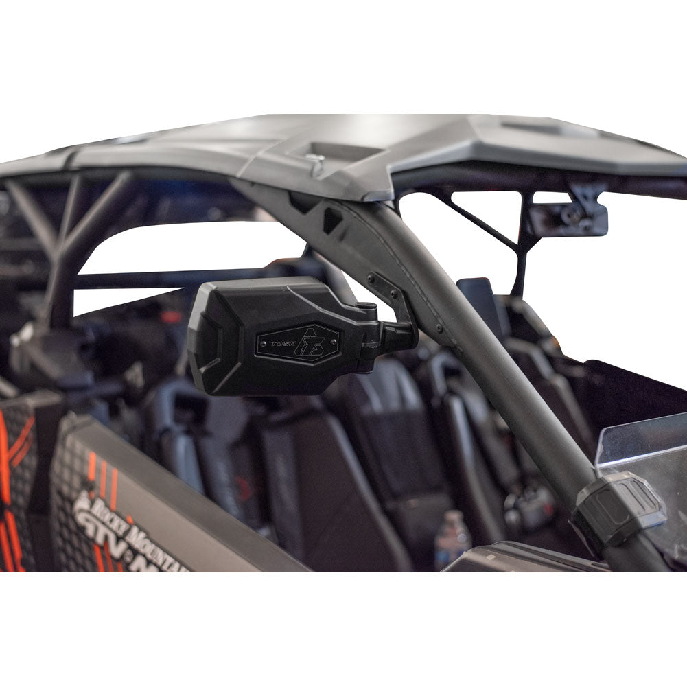 Tusk Pivot Folding UTV Mirror Kit w/A-pillar Mounts Can-Am Maverick 2017-2026