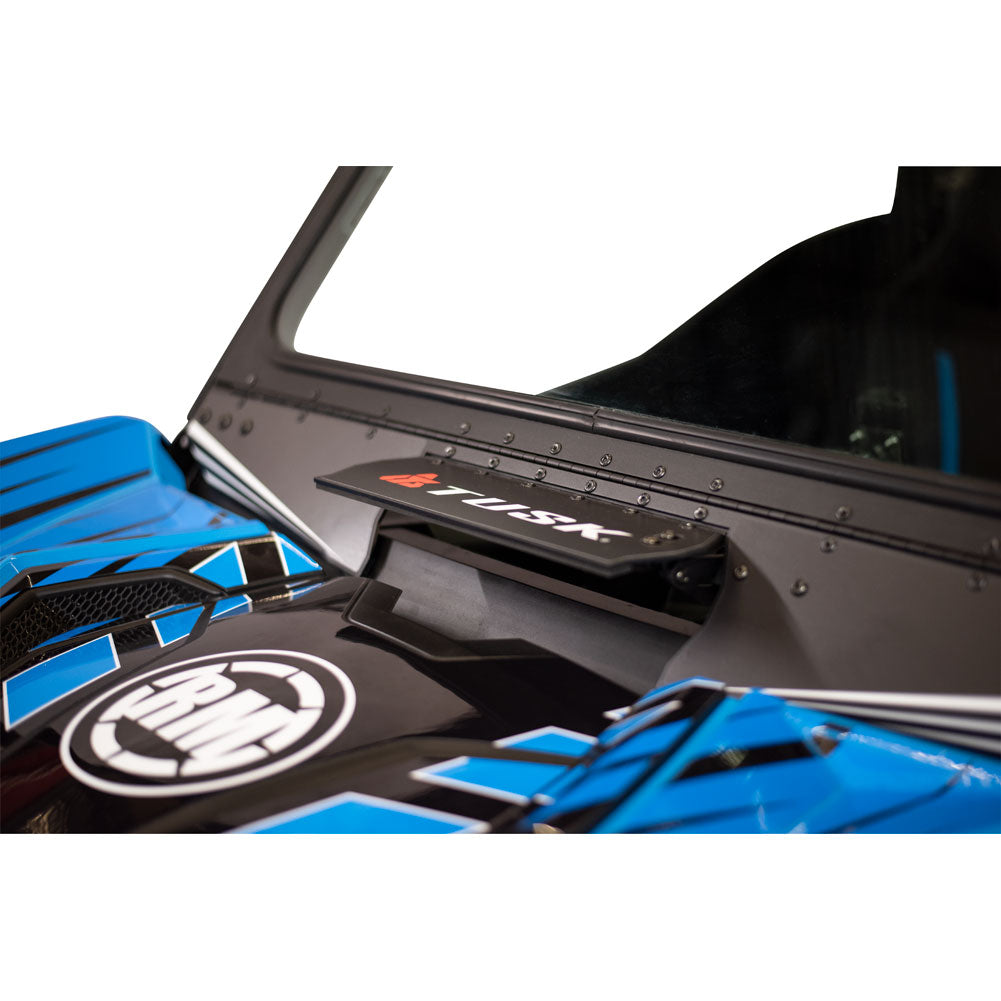 Tusk UTV Folding Glass Windshield with Wiper - Can-Am Maverick Sport/Trail