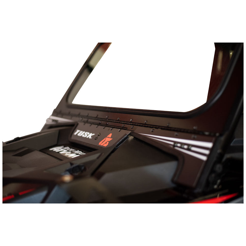 Tusk UTV Folding Glass Windshield with Windshield Wiper Polaris RZR XP 1000 2019–2023