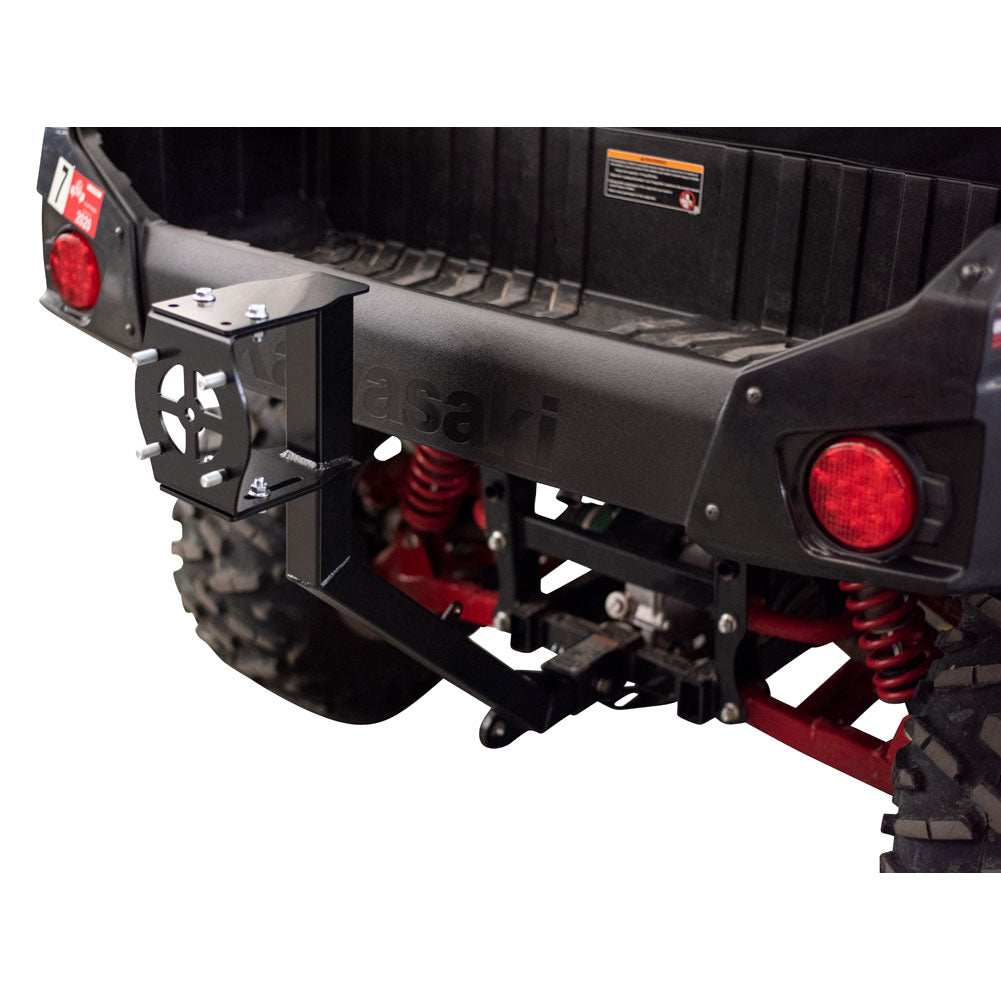 Tusk Hitch Mounted Spare Tire Carrier Kawasaki Teryx4 800 2014–2025