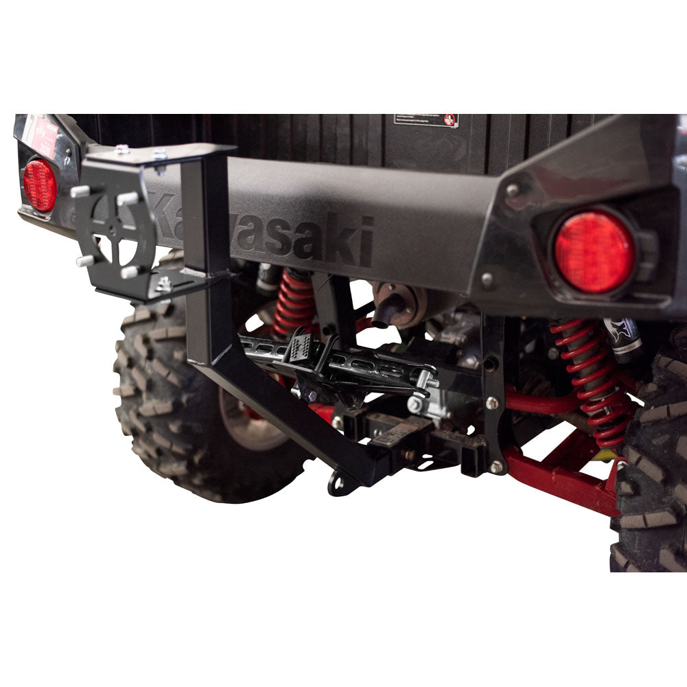 Tusk Hitch Mounted Spare Tire Carrier Kawasaki Teryx4 800 2014–2025