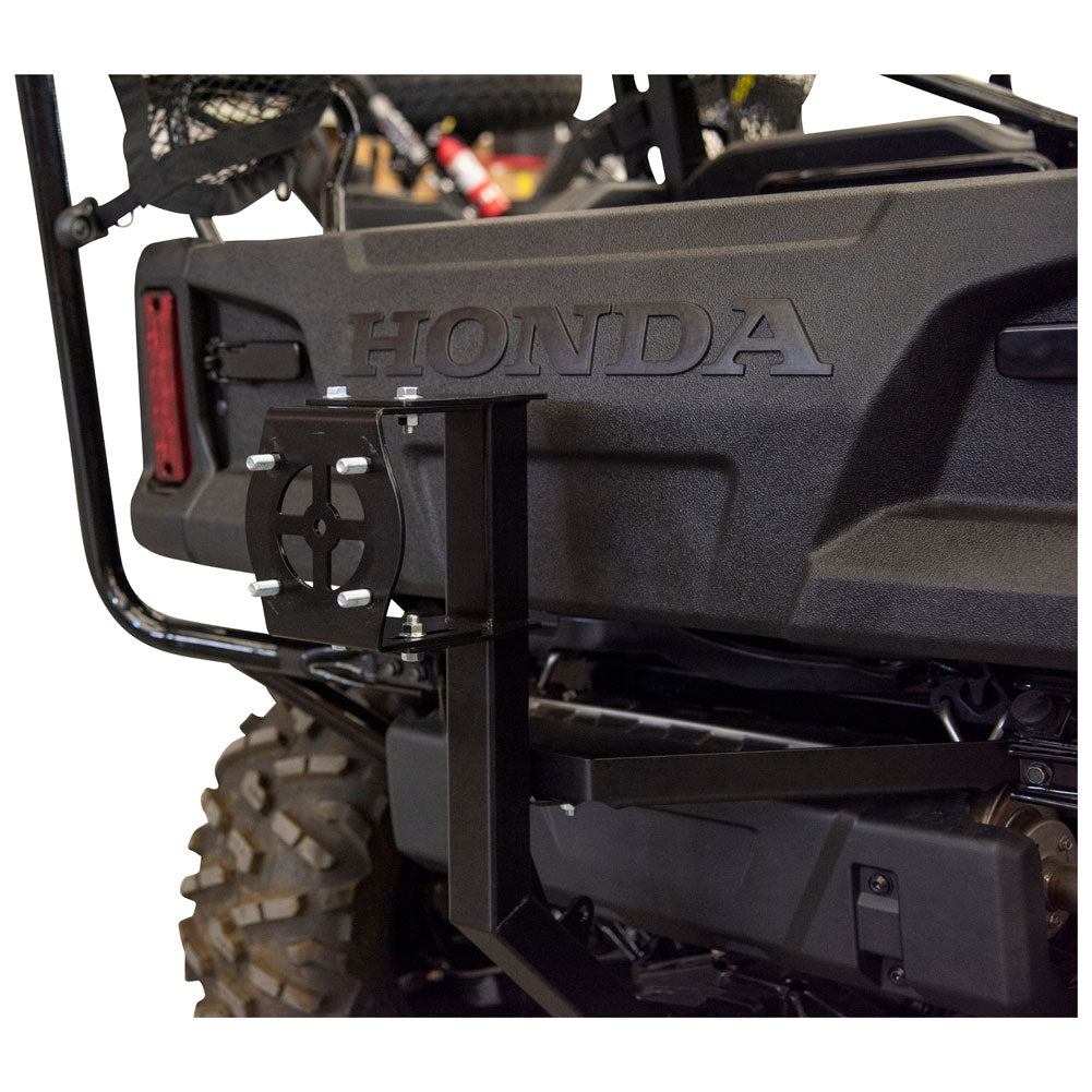 Tusk Hitch Mounted Spare Tire Carrier Honda Pioneer 1000 2016–2021
