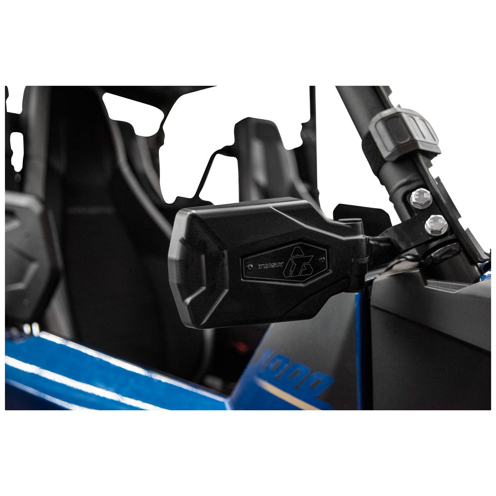 Tusk Pivot Folding UTV Mirror Kit w/A-pillar Mounts Yamaha Wolverine 2021-2026