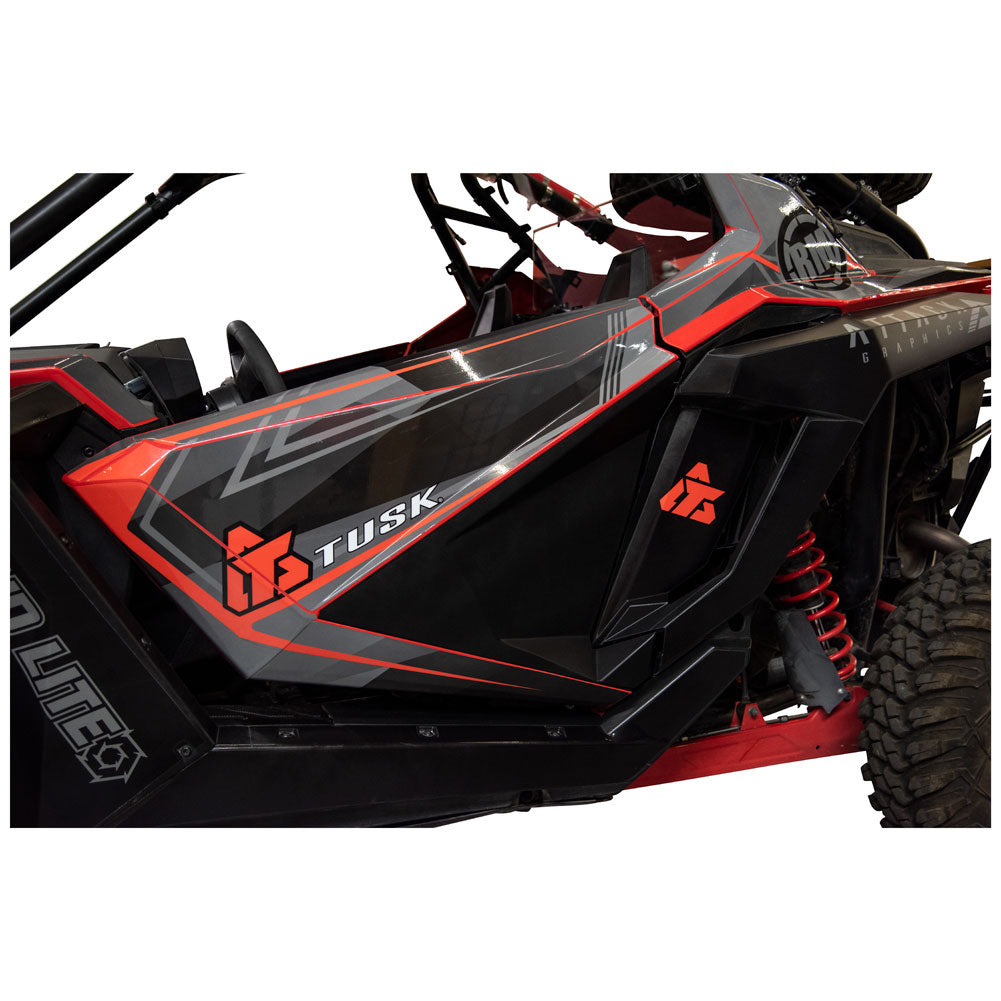 Tusk Plastic Lower Door Inserts Polaris RZR Pro R 4 Factory Armored Edition 2020-2026