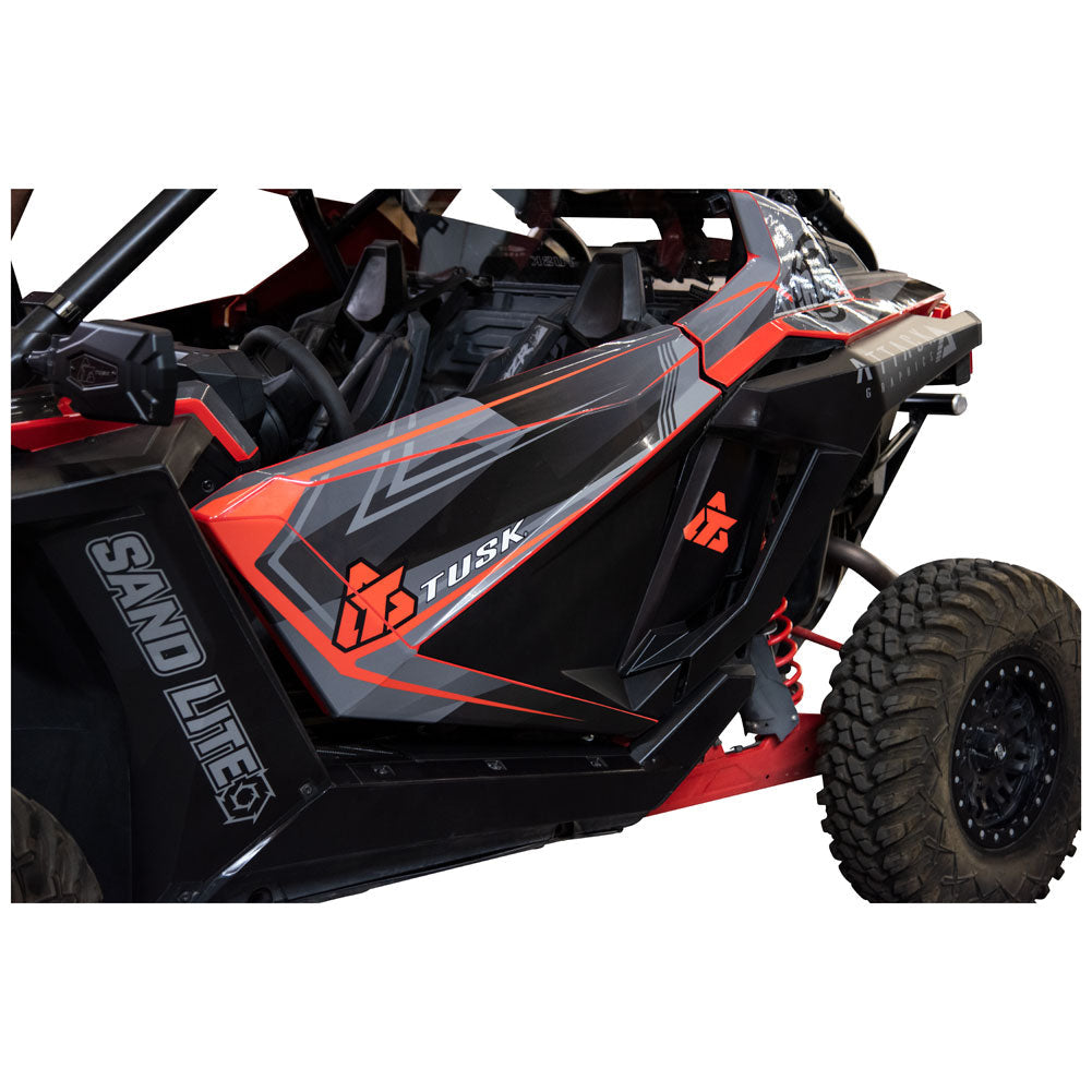 Tusk Plastic Lower Door Inserts Polaris RZR Pro R 4 Factory Armored Edition 2020-2026
