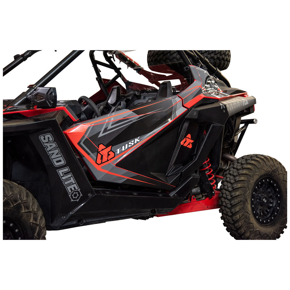 Tusk Plastic Lower Door Inserts Polaris RZR Pro R 4 Factory Armored Edition 2020-2026