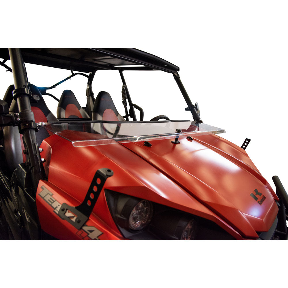 Tusk UTV Hinged Windshield +2-inch Kawasaki Teryx 800 2016–2025