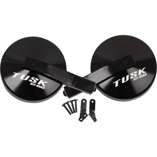 Tusk Alloy UTV Mirror Kit w/A-Pillar Mounts Polaris GENERAL 1000 Deluxe EPS 2016-2026