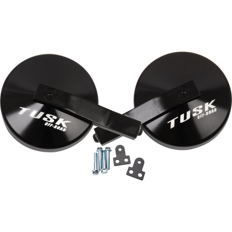 Tusk Alloy UTV Mirror Kit w/A-Pillar Mounts Yamaha Wolverine 4x4 2016–2026