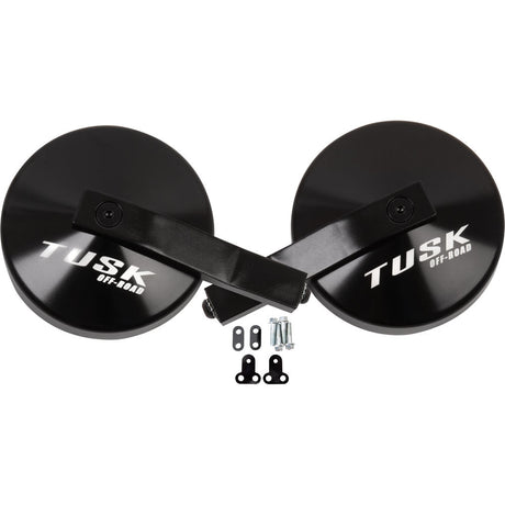 Tusk Alloy UTV Mirror Kit w/A-Pillar Mounts Honda Pioneer 1000 2016–2025