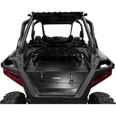 Tusk Cargo Hatch with Top Rack - Black Powder Coated for Polaris RZR Pro S 4