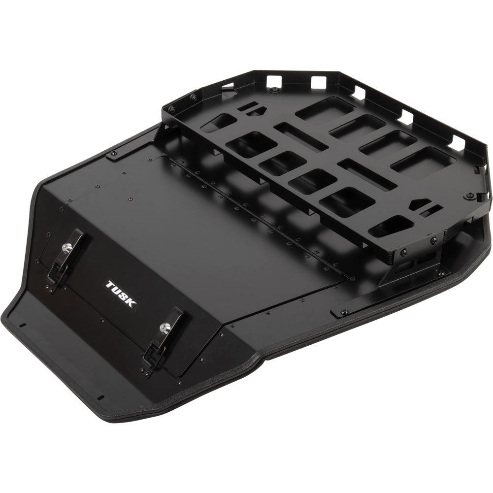 Tusk Cargo Hatch with Top Rack - Black Powder Coated for Polaris RZR Pro S 4