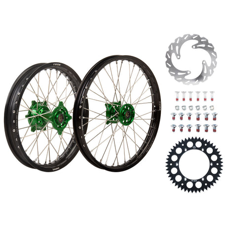Tusk Impact Complete Front/Rear Wheel Package Kawasaki KX250/450F 2006–2014