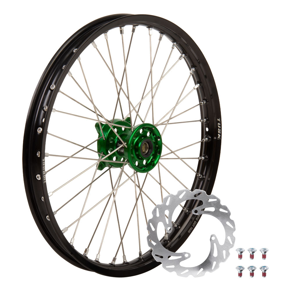Tusk Impact Complete Front Wheel Package Kawasaki KX125 2004–2014