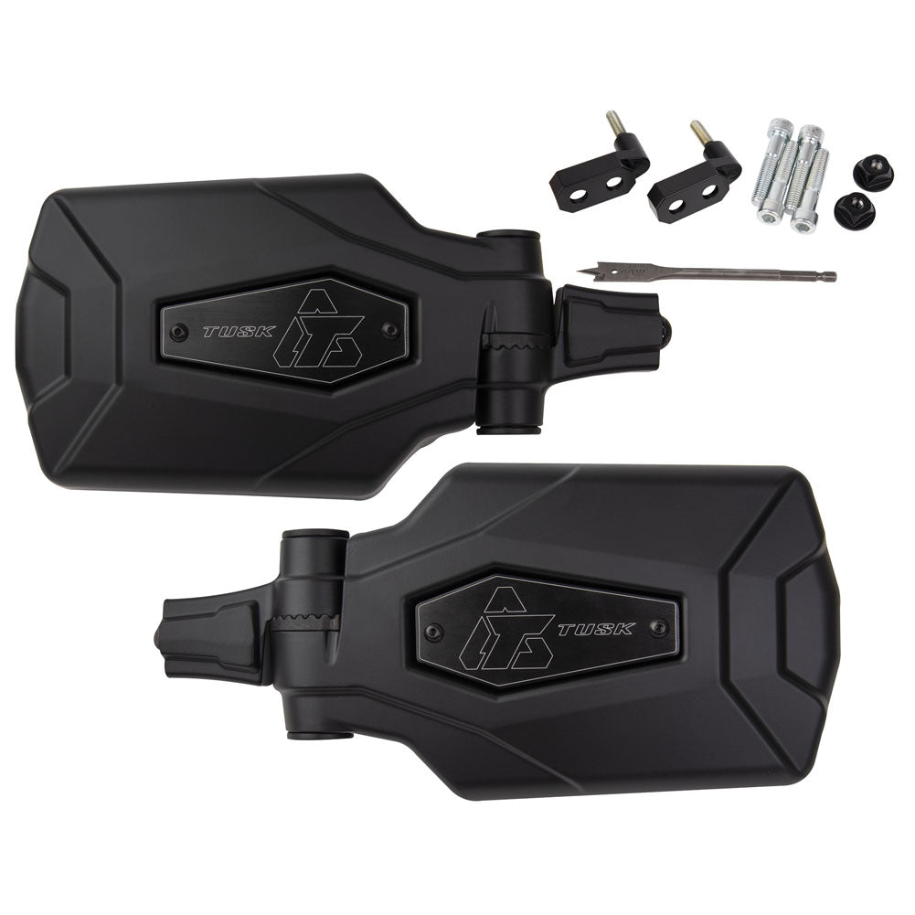 Tusk Pivot Folding UTV Mirror Kit w/A-pillar Mounts Polaris RZR 2020-2025