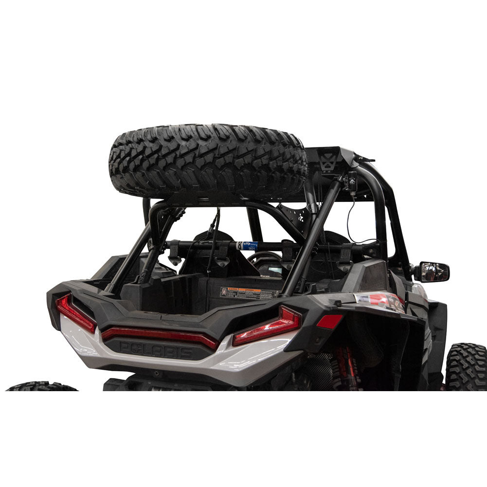 Tusk Spare Tire Carrier for Polaris RZR XP 4 Turbo S