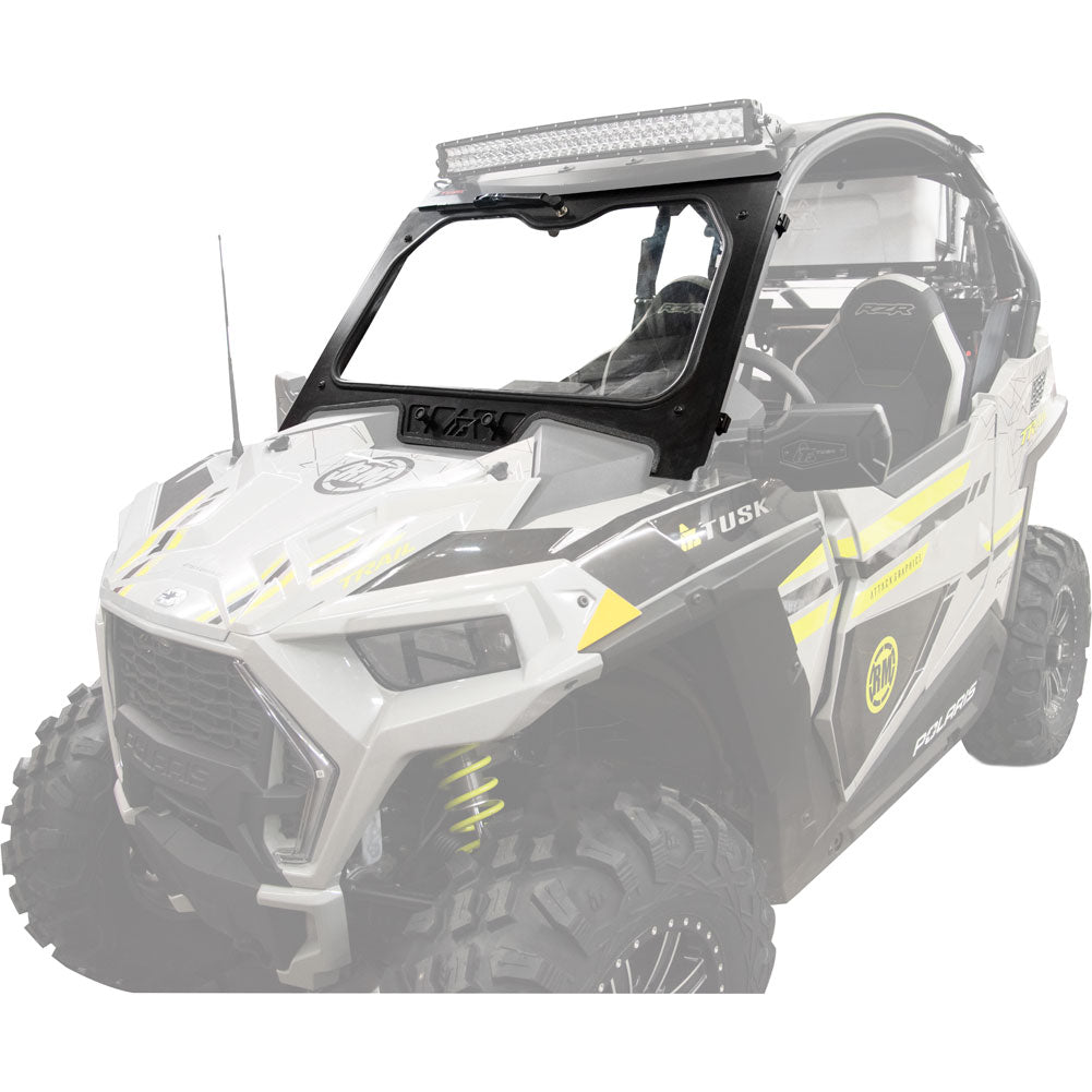 Tusk UTV Full Glass Windshield w/ Vent & 12" Wiper Polaris RZR 900 Trail 2021–2026*