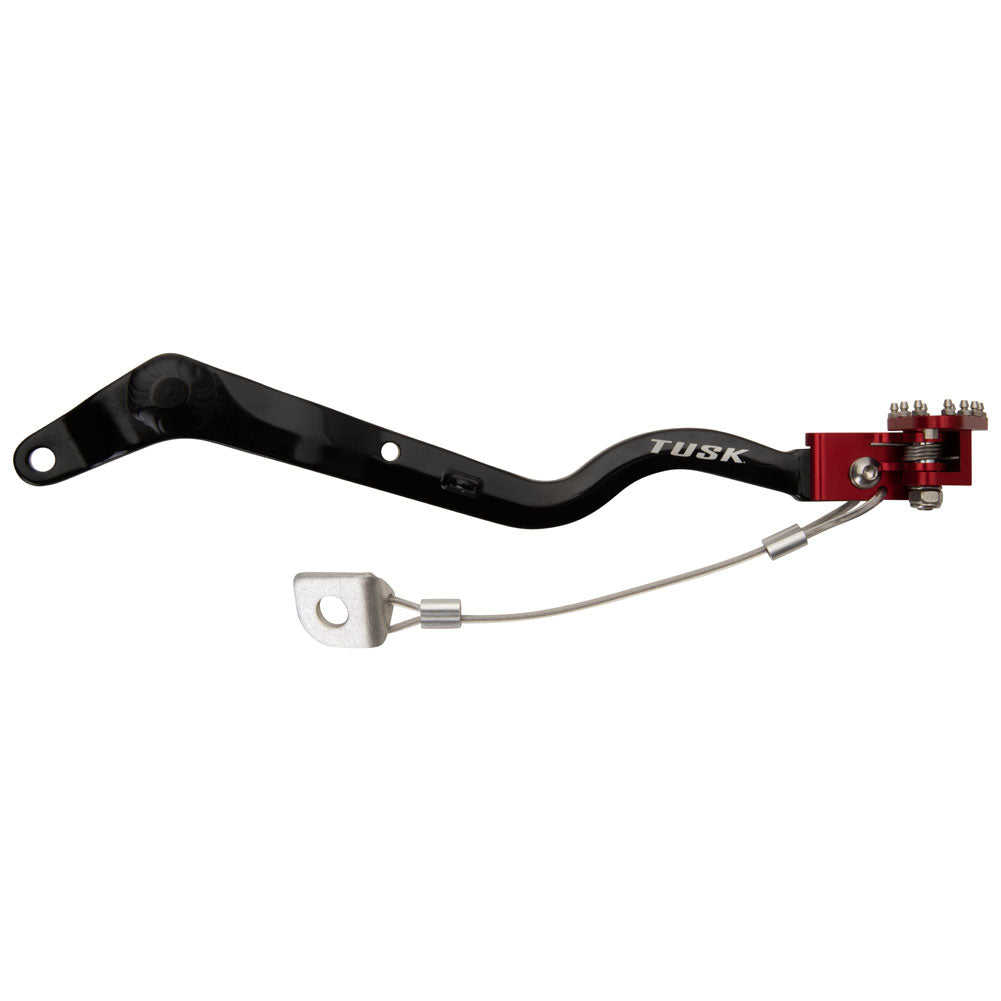 Tusk Aluminum Brake Pedal Honda XR650L 1993–2025