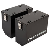 Tusk Aluminum Panniers with Pannier Racks V2 Large CFMOTO IBEX 450 2025