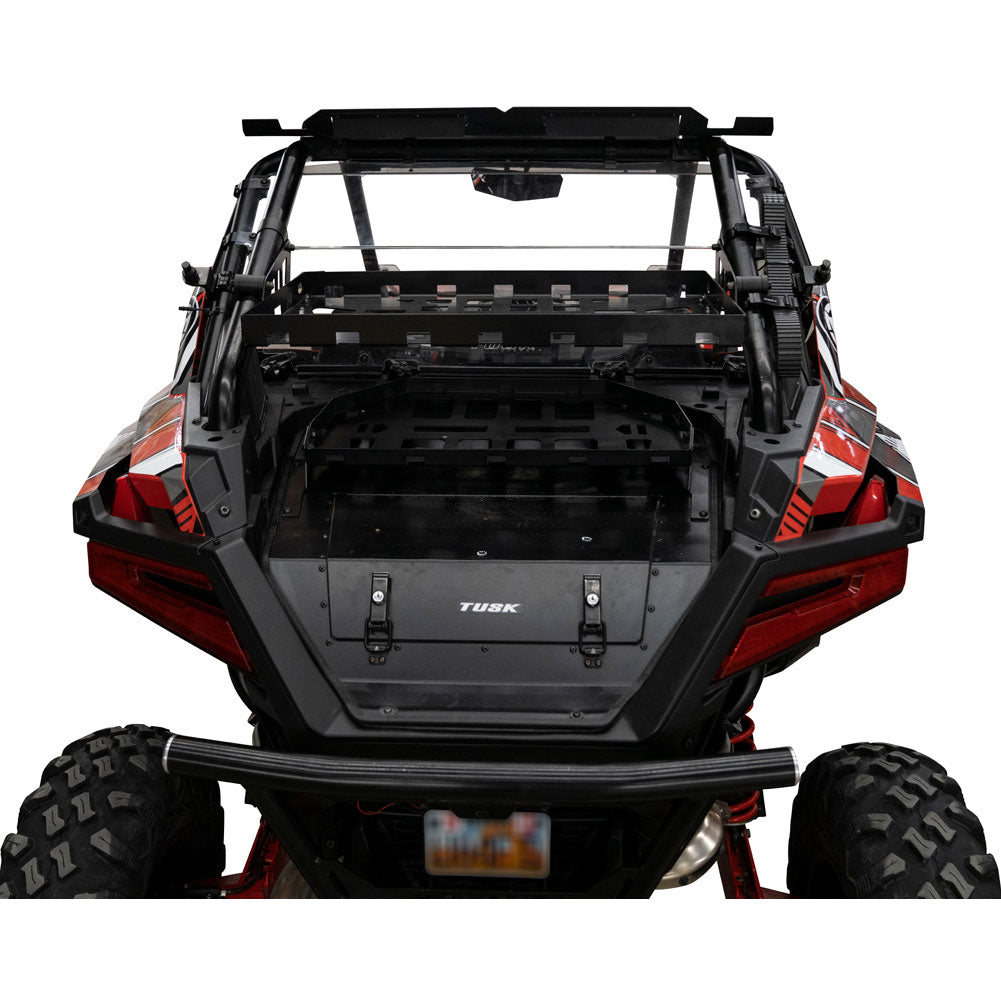 Tusk Cargo Rack Regular Black Powder Coated Polaris RZR 2020-2025