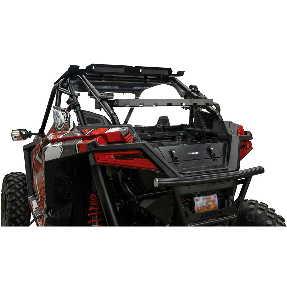 Tusk Cargo Rack Regular Black Powder Coated Polaris RZR 2020-2025