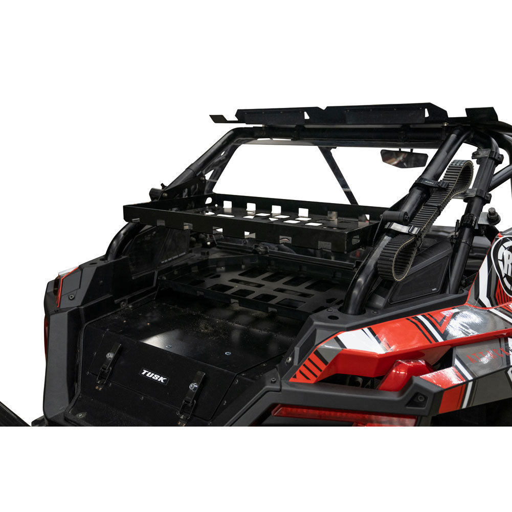 Tusk Cargo Rack Regular Black Powder Coated Polaris RZR 2020-2025