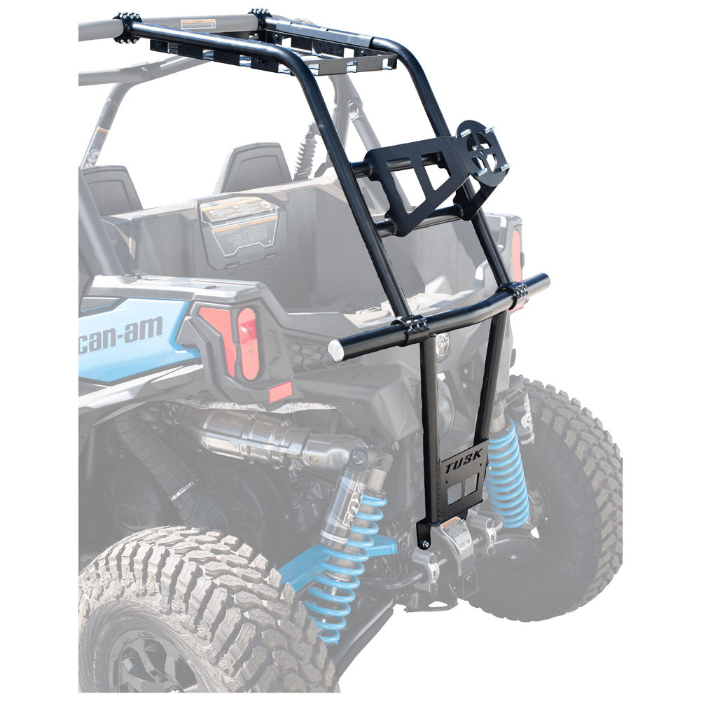 Tusk UTV Rear Bumper, Cargo Rack, Spare Tire Carrier Can-Am Maverick 2018-2026*