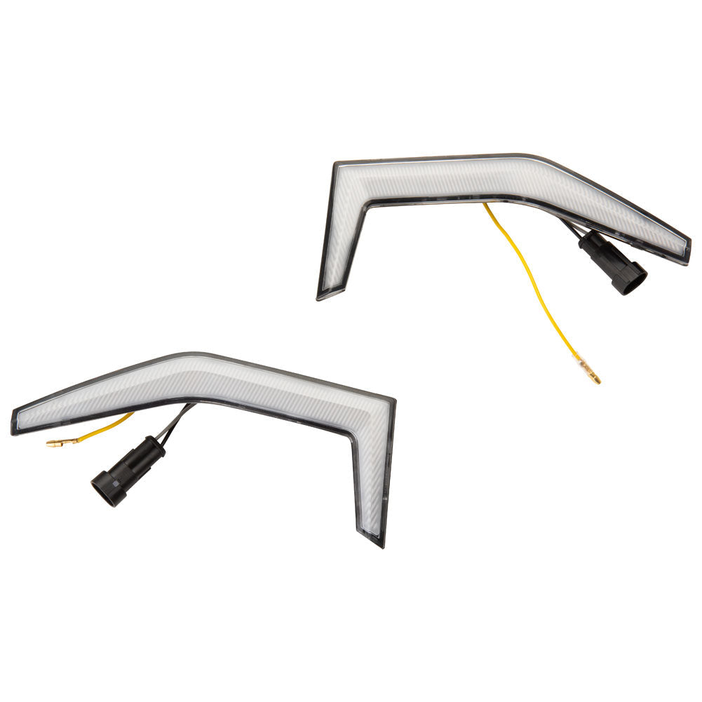 Tusk LED Front Accent Lights with Turn Signals Kawasaki Teryx KRX 1000 2020–2026