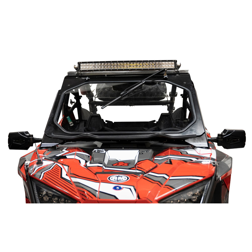 Tusk UTV Folding Glass Windshield with Wiper for Polaris RZR Pro XP (2020-2024)