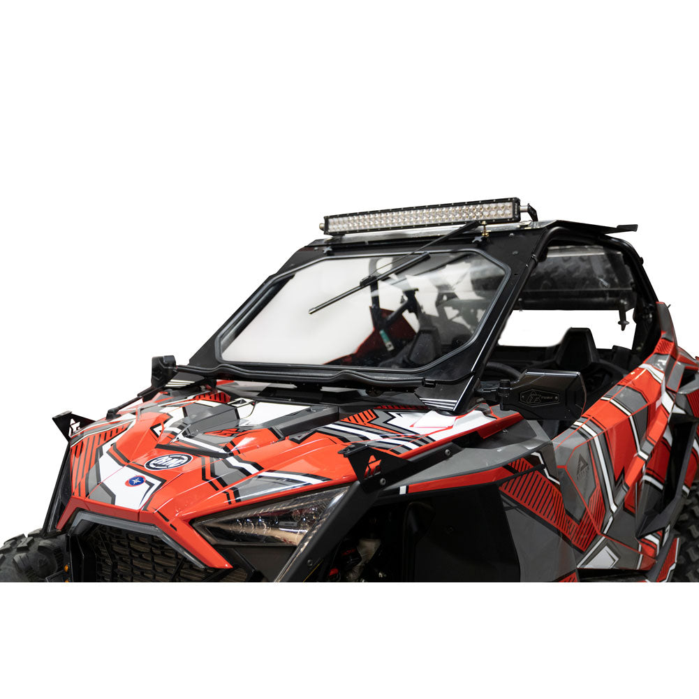 Tusk UTV Folding Glass Windshield with Wiper for Polaris RZR Pro XP (2020-2024)