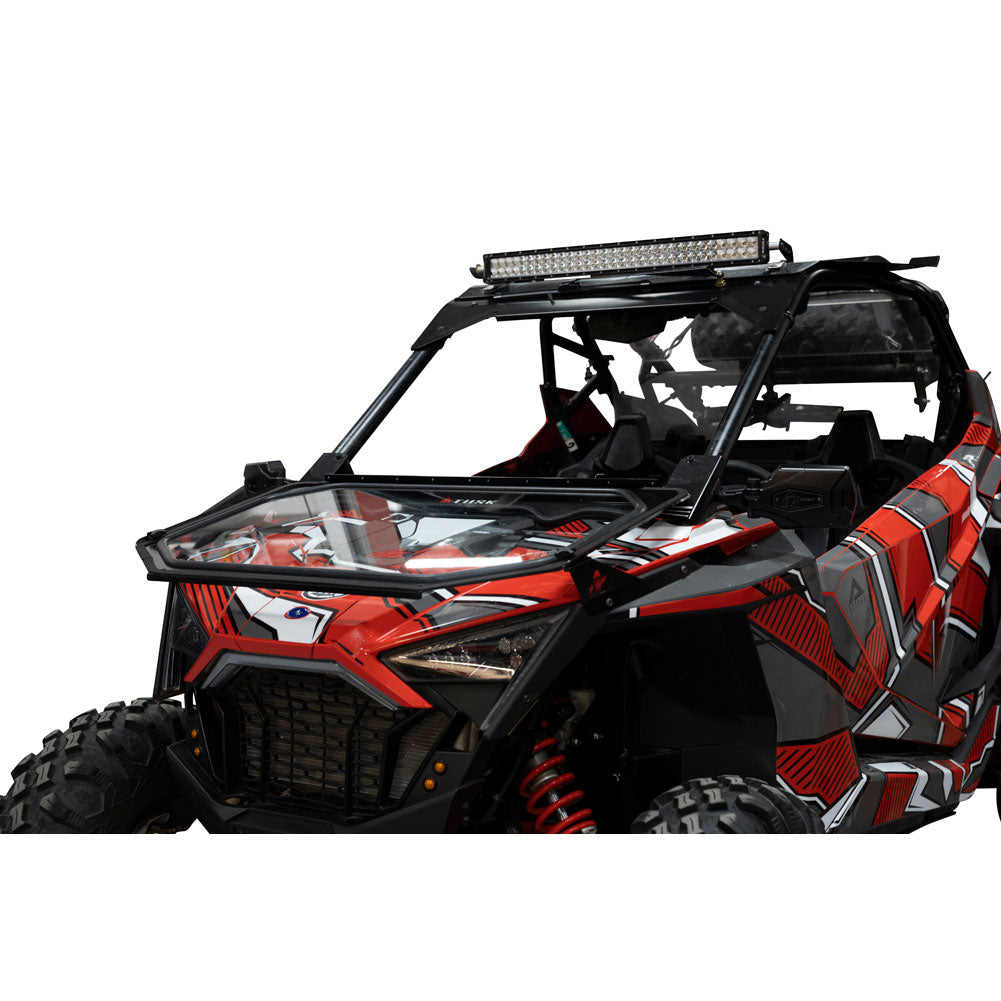 Tusk UTV Folding Glass Windshield with Wiper for Polaris RZR Pro XP (2020-2024)