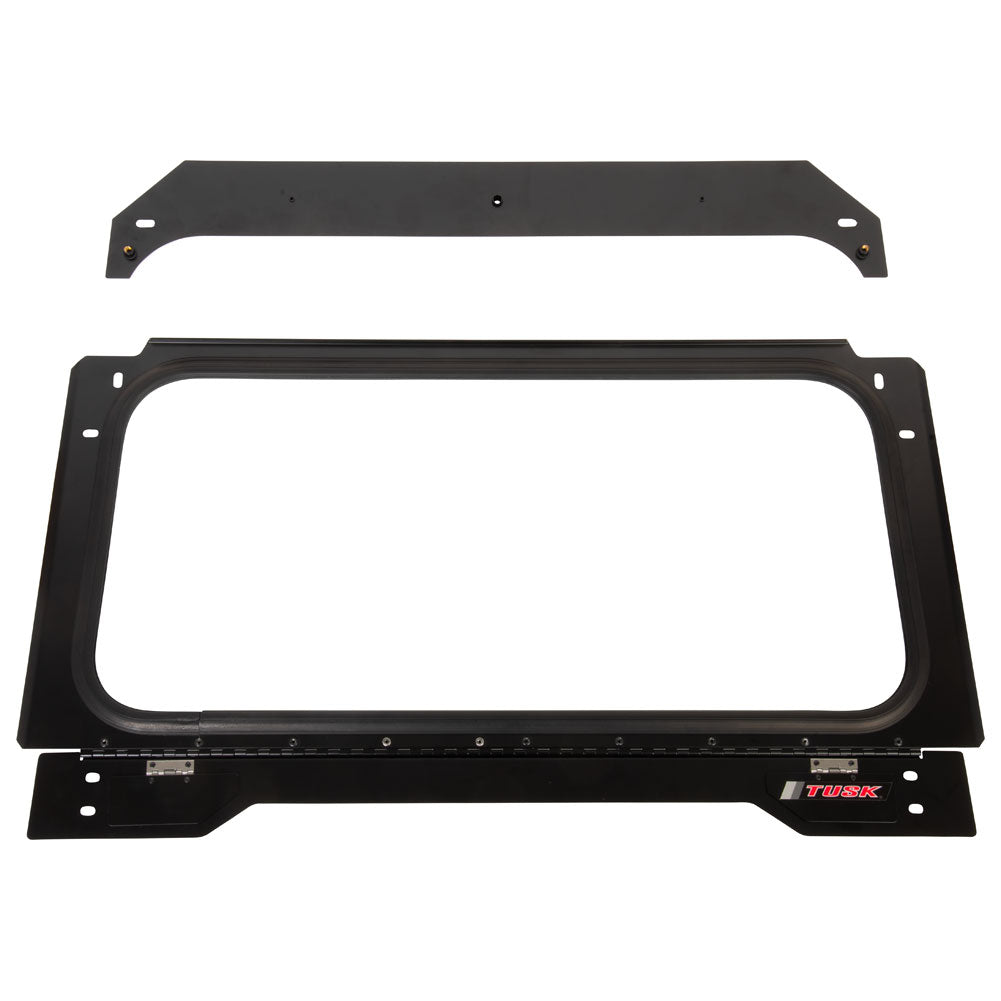 Tusk UTV Folding Glass Windshield w/ Wiper Polaris RZR Tail/XC/S/S4/XP/XP4 2014–2020*