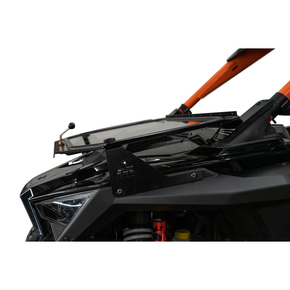 Tusk UTV Folding Glass Windshield w/ Wiper Polaris RZR Pro R 4 Premium 2022–2024