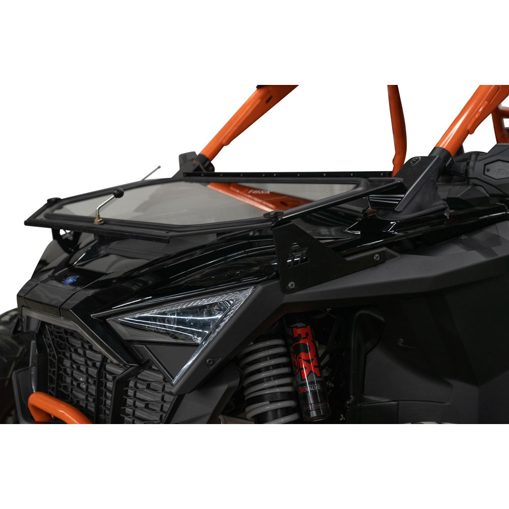 Tusk UTV Folding Glass Windshield w/ Wiper Polaris RZR Pro R 4 Premium 2022–2024