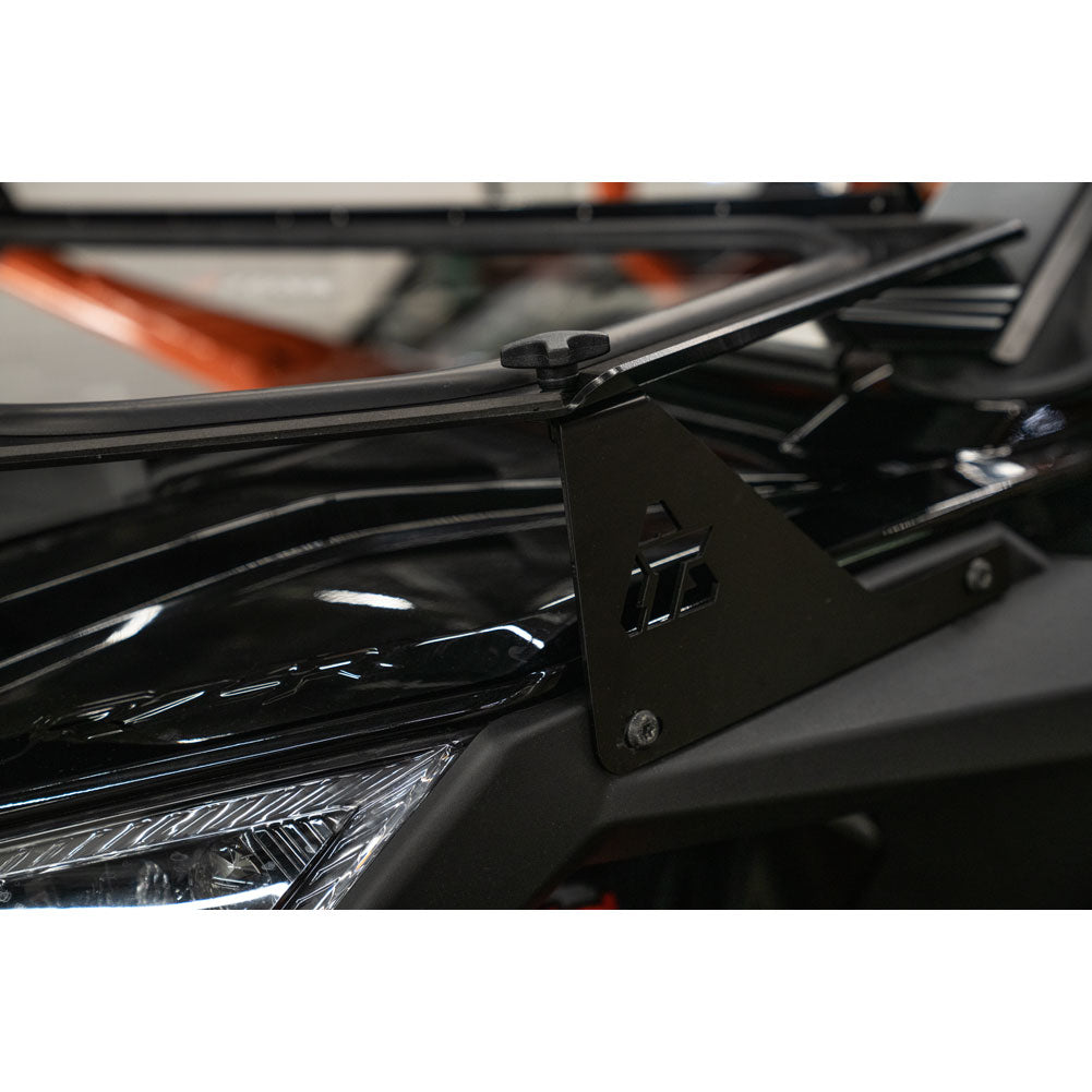 Tusk UTV Folding Glass Windshield w/ Wiper Polaris RZR Pro R 4 Premium 2022–2024