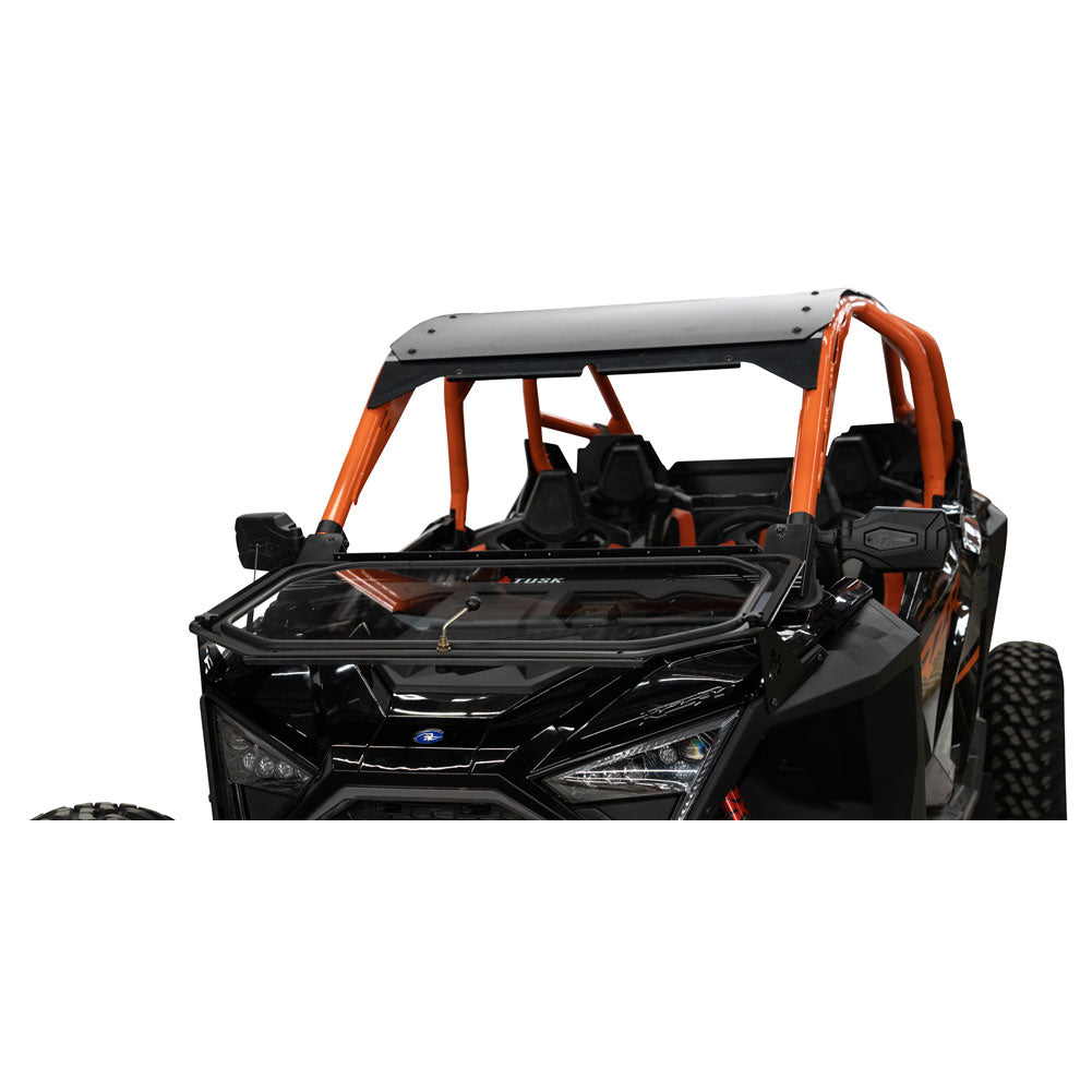 Tusk UTV Folding Glass Windshield w/ Wiper Polaris RZR Pro R 4 Premium 2022–2024