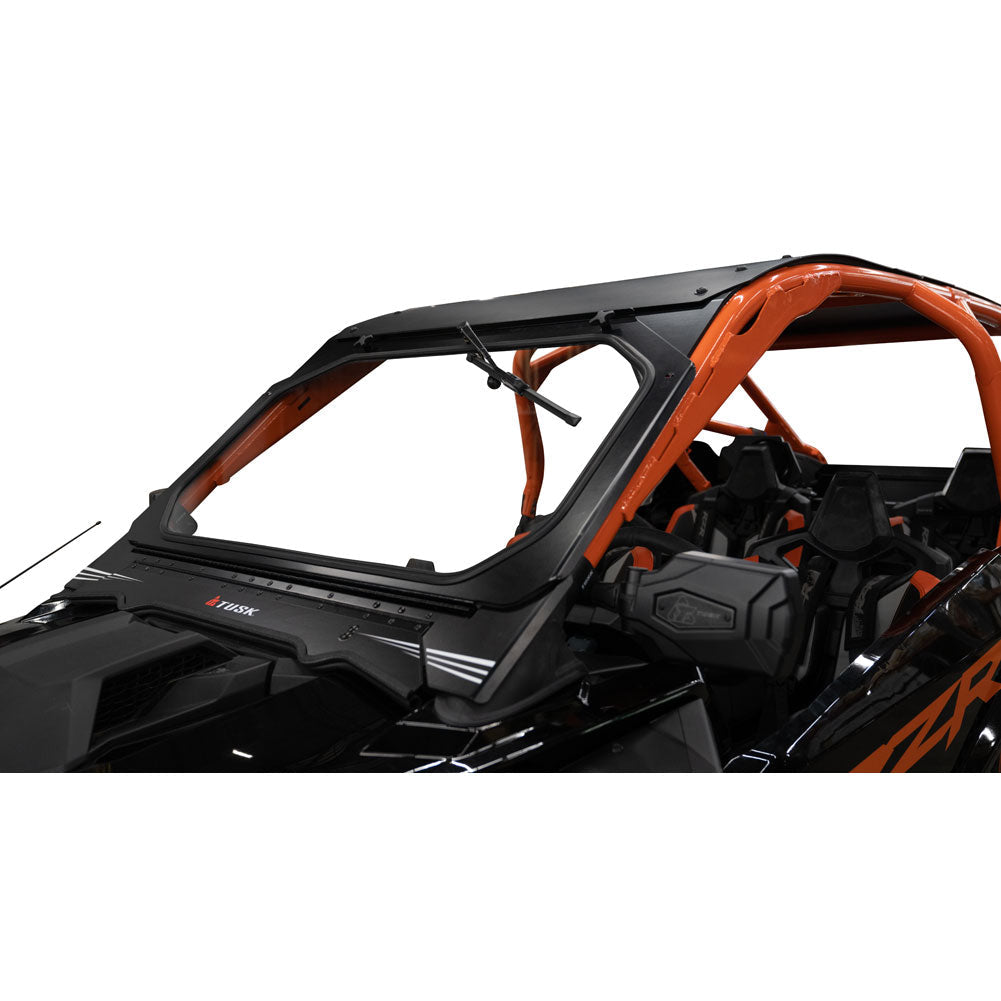 Tusk UTV Folding Glass Windshield w/ Wiper Polaris RZR Pro R 4 Premium 2022–2024