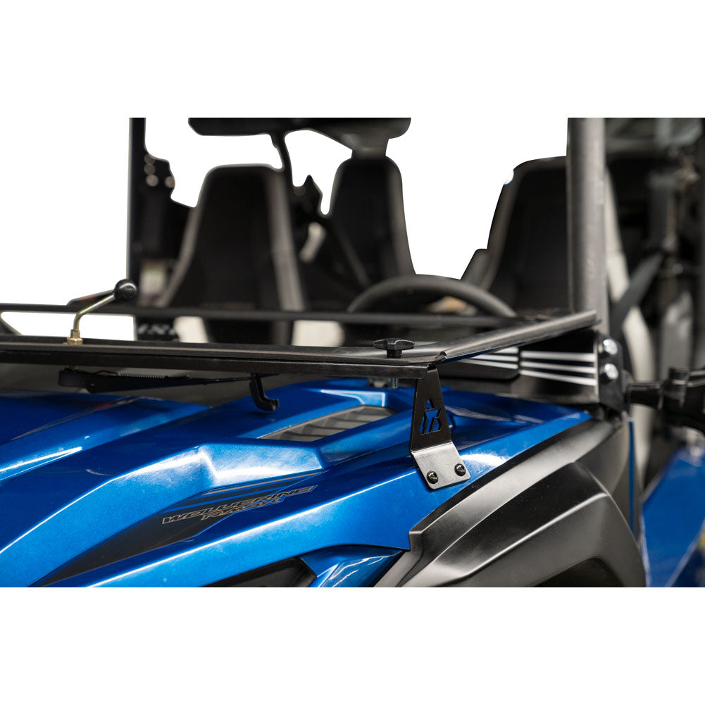Tusk UTV Folding Glass Windshield w/ Wiper Yamaha Wolverine RMAX2/RMAX4 1000 2021-2026*