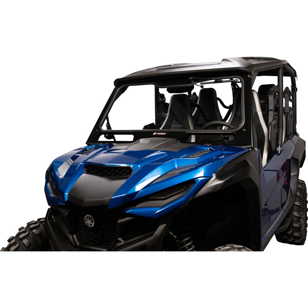 Tusk UTV Full Glass Windshield w/ 12" Wiper Yamaha Wolverine RMAX2/RMAX4 1000 2021-2026*