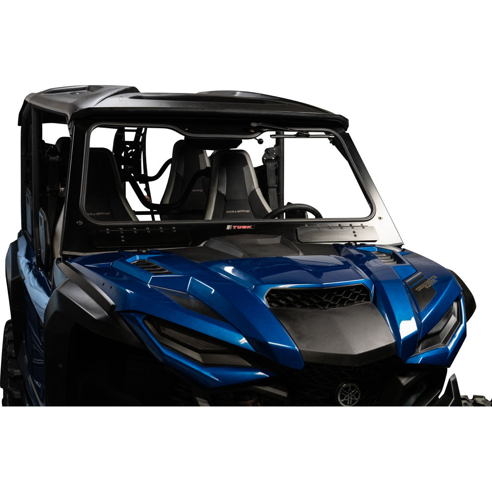 Tusk UTV Full Glass Windshield w/ 12" Wiper Yamaha Wolverine RMAX2/RMAX4 1000 2021-2026*
